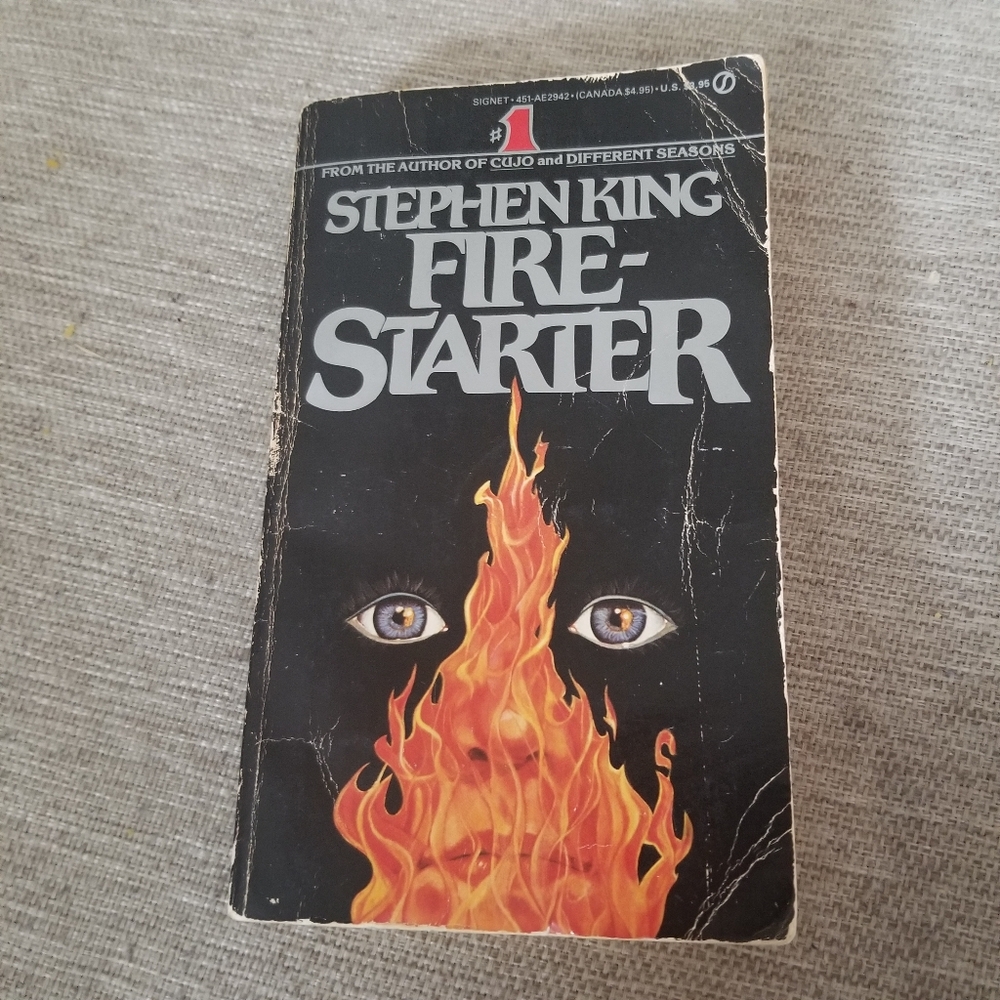 Stephen King's Firestarter 1981 Original Pressing Acceptable Paperback
